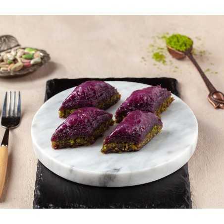 TFG - Hanmade Purple Mix Baklava with Pistachio 500 Gr 10 - 12 Pieces