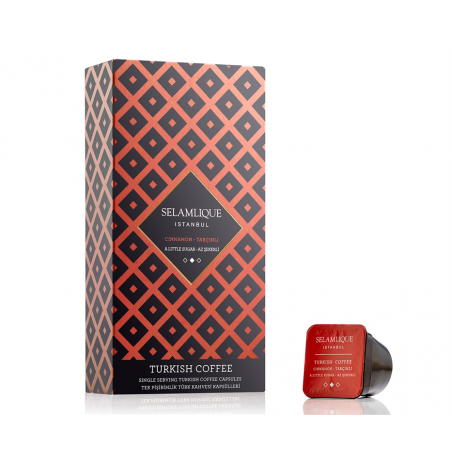 Selamlique Cinnamon Turkish Coffee Capsules