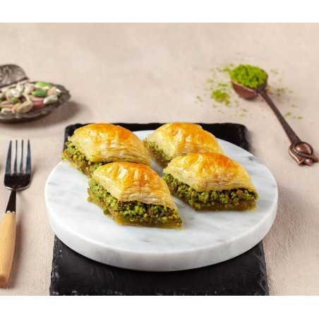 TFG- Hand Made Baklava With Pistachio 500gr - 12- 14 Pieces