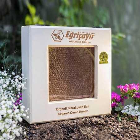 Egricayir Pure & Organic Wildflowers Comb Honey ( wooden box )