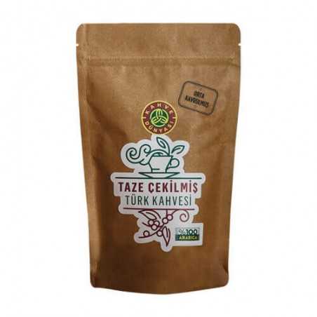 Freshly Ground Turkish Coffee Medium Roasted 100g