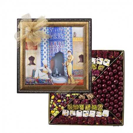 Framed Box - The Sultan - Turkish Delight & Dragge