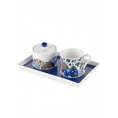 Iznik Plates Turkish Coffee Set